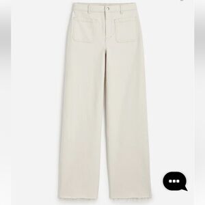 Madewell Women's Cream Jeans